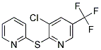 3-CHLORO-2-(2-PYRIDYLTHIO)-5-(TRIFLUOROMETHYL)PYRIDINE Structure