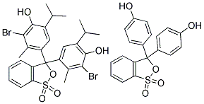 BROMOTHYMOL BLUE-PHENOL RED Struktur