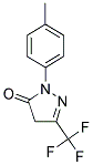 2-(4-METHYLPHENYL)-5-(TRIFLUOROMETHYL)-2,4-DIHYDRO-3H-PYRAZOL-3-ONE Struktur