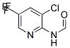 N-[3-CHLORO-5-(TRIFLUOROMETHYL)-2-PYRIDYL]FORMAMIDE Struktur