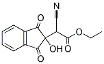 ETHYL 2-NITRILO-2-(2-HYDROXY-1,3-DIOXOINDAN-2-YL)ACETATE Struktur