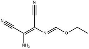 ETHYL N-(2-AMINO-1,2-DICYANOVINYL)IMINOFORMATE Struktur