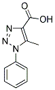 5-METHYL-1-PHENYL-1H-1,2,3-TRIAZOLE-4-CARBOXYLIC ACID Struktur