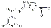 O2-[(2,6-DICHLORO-4-PYRIDYL)CARBONYL]-5-NITROTHIOPHENE-2-CARBOHYDROXIMAMIDE