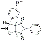 3-(4-METHOXYPHENYL)-2-METHYL-5-PHENYLDIHYDRO-2H-PYRROLO[3,4-D]ISOXAZOLE-4,6(3H,5H)-DIONE Struktur