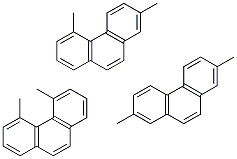 2,5-/2,7-/4,5-DIMETHYLPHENANTHRENE Struktur