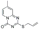 2-(ALLYLSULFANYL)-8-METHYL-4H-PYRIDO[1,2-A][1,3,5]TRIAZIN-4-ONE Struktur