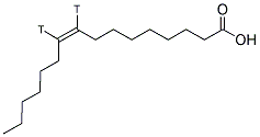 CIS-9-HEXADECANOIC ACID, [9,10-3H] Struktur