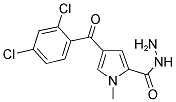 4-(2,4-DICHLOROBENZOYL)-1-METHYL-1H-PYRROLE-2-CARBOHYDRAZIDE Struktur