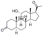 5-ALPHA-PREGNAN-11-ALPHA-OL-3,20-DIONE Structure