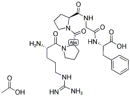 BRADYKININ 1-5 ACETATE Struktur