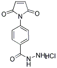 3-MALEIMIDOBENZOIC ACID HYDRAZIDE HYDROCHLORIDE Struktur