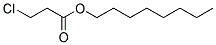 OCTYL 3-CHLOROPROPANOATE Struktur