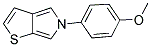 5-(4-METHOXYPHENYL)-5H-THIENO[2,3-C]PYRROLE Struktur