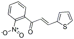 1-(2-NITROPHENYL)-3-(2-THIENYL)PROP-2-EN-1-ONE Struktur