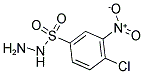 4-CHLORO-3-NITROBENZENE-1-SULFONOHYDRAZIDE Struktur