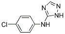 N-(4-CHLOROPHENYL)-1H-1,2,4-TRIAZOL-5-AMINE Struktur