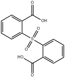 2,2'-DICARBOXYDIPHENYLSULPHONE Struktur