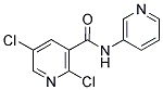 N3-(3-PYRIDYL)-2,5-DICHLORONICOTINAMIDE Struktur