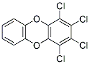 1,2,3,4-TETRACHLORODIBENZO-P-DIOXIN Struktur