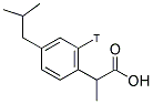 IBUPROFEN, RS, [3H(G)] Struktur