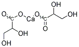 GLYCERIC ACID, CALCIUM SALT, DL-, [1-14C] Struktur