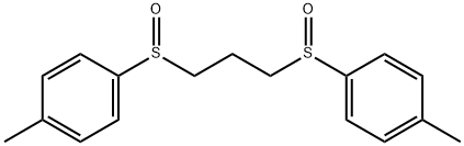 (4-METHYLPHENYL)(3-[(4-METHYLPHENYL)SULFINYL]PROPYL)OXO-LAMBDA4-SULFANE Struktur