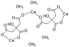 TRICALCIUM DICITRATE X 4H2O Struktur