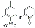 2-[(3,5-DIMETHYL-2-NITROPHENYL)THIO]PYRIDINIUM-1-OLATE Struktur