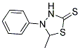 5-METHYL-4-PHENYL-[1,3,4]THIADIAZOLIDINE-2-THIONE Struktur