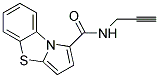 N-(PROPYN-3-YL)PYRROLO[2,1-B]BENZOTHIAZOLE-1-CARBOXAMIDE Struktur