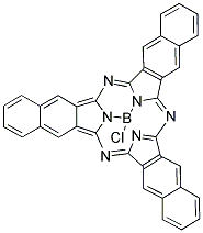 BORON SUB-2,3-NAPHTHALOCYANINE CHLORIDE Struktur