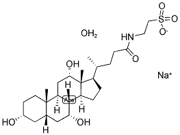 SODIUM TAUROCHOLATE HYDRATE Struktur