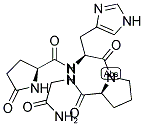 GLP-HIS-PRO-GLY-NH2 Struktur