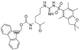 FMOC-D-ARG(PBF)-WANG RESIN 結(jié)構式