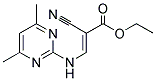 ETHYL 3-((4,6-DIMETHYLPYRIMIDIN-2-YL)AMINO)-2-CYANOPROP-2-ENOATE