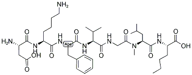 DKFVG-(NMEL)-NIE-NH2 Struktur