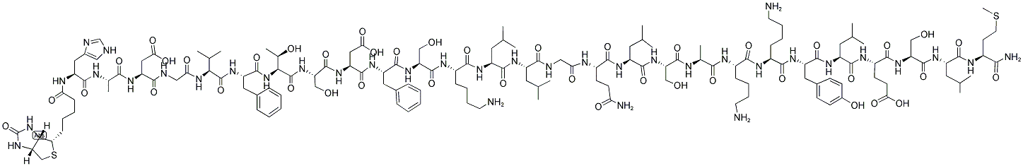 BIOTINYL-PHM (1-27) (HUMAN) Struktur