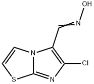 6-CHLOROIMIDAZO[2,1-B][1,3]THIAZOLE-5-CARBALDEHYDE OXIME Struktur