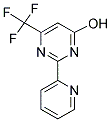 2-(2-PYRIDINYL)-6-(TRIFLUOROMETHYL)-4-PYRIMIDINOL Struktur