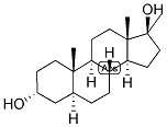 17ALPHA-METHYL-5ALPHA-ANDROSTANE,3ALPHA-17BETA-DIOL Struktur