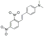 4-(DIMETHYLAMINO)-2',4'-DINITROSTILBENE Struktur