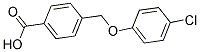 4-(4-CHLORO-PHENOXYMETHYL)-BENZOIC ACID Struktur