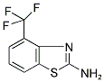 4-(TRIFLUOROMETHYL)-1,3-BENZOTHIAZOL-2-AMINE Struktur