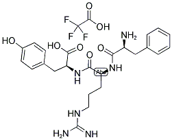 H-PHE-ARG-TYR-OH TFA Struktur