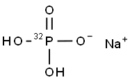 MONOSODIUM PHOSPHATE, [32P] Struktur