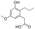 2-(3-HYDROXY-5-METHOXY-2-PROPYLPHENYL)ACETIC ACID Struktur