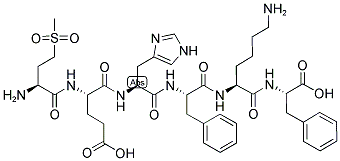 MET(O2)-GLU-HIS-PHE-D-LYS-PHE Struktur