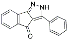 3-PHENYLINDENO[3,2-C]PYRAZOL-4-ONE Struktur