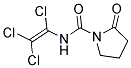 N1-(1,2,2-TRICHLOROVINYL)-2-OXOPYRROLIDINE-1-CARBOXAMIDE Struktur